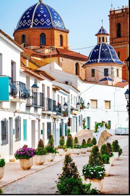 Altea En El Casco Antiguo Con Patio Interior公寓 外观 照片